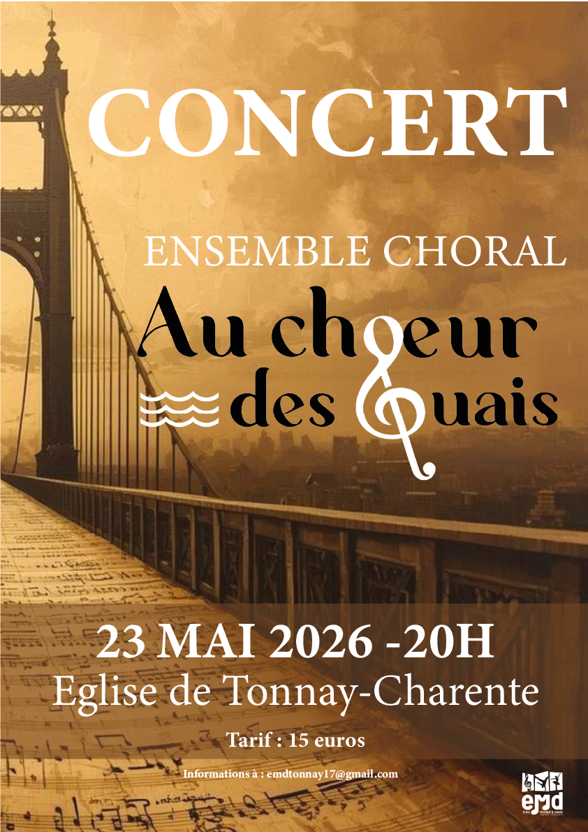 Concert : Ensemble choral Au Choeur Des Quais
