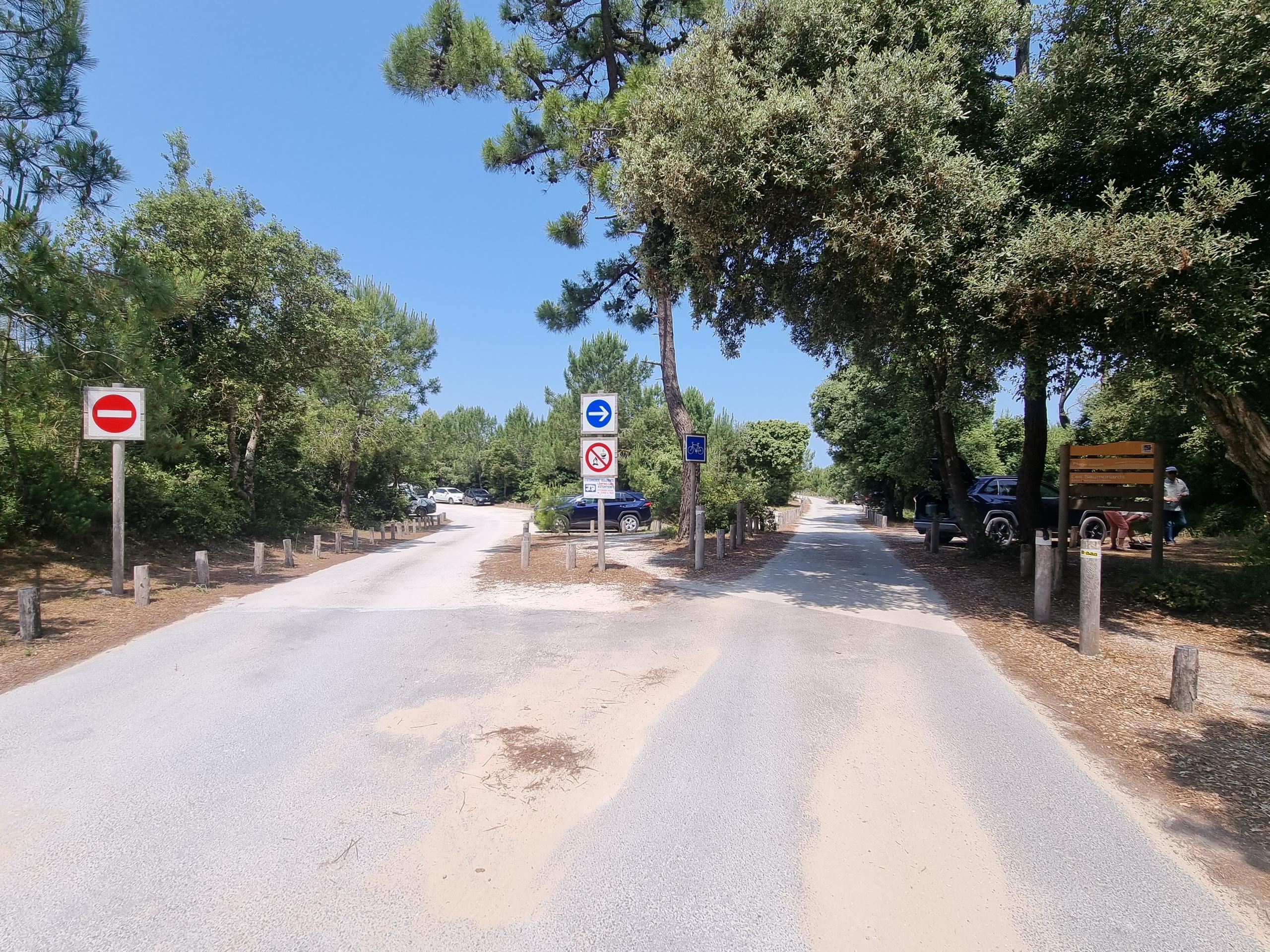 Parking des Saumonards