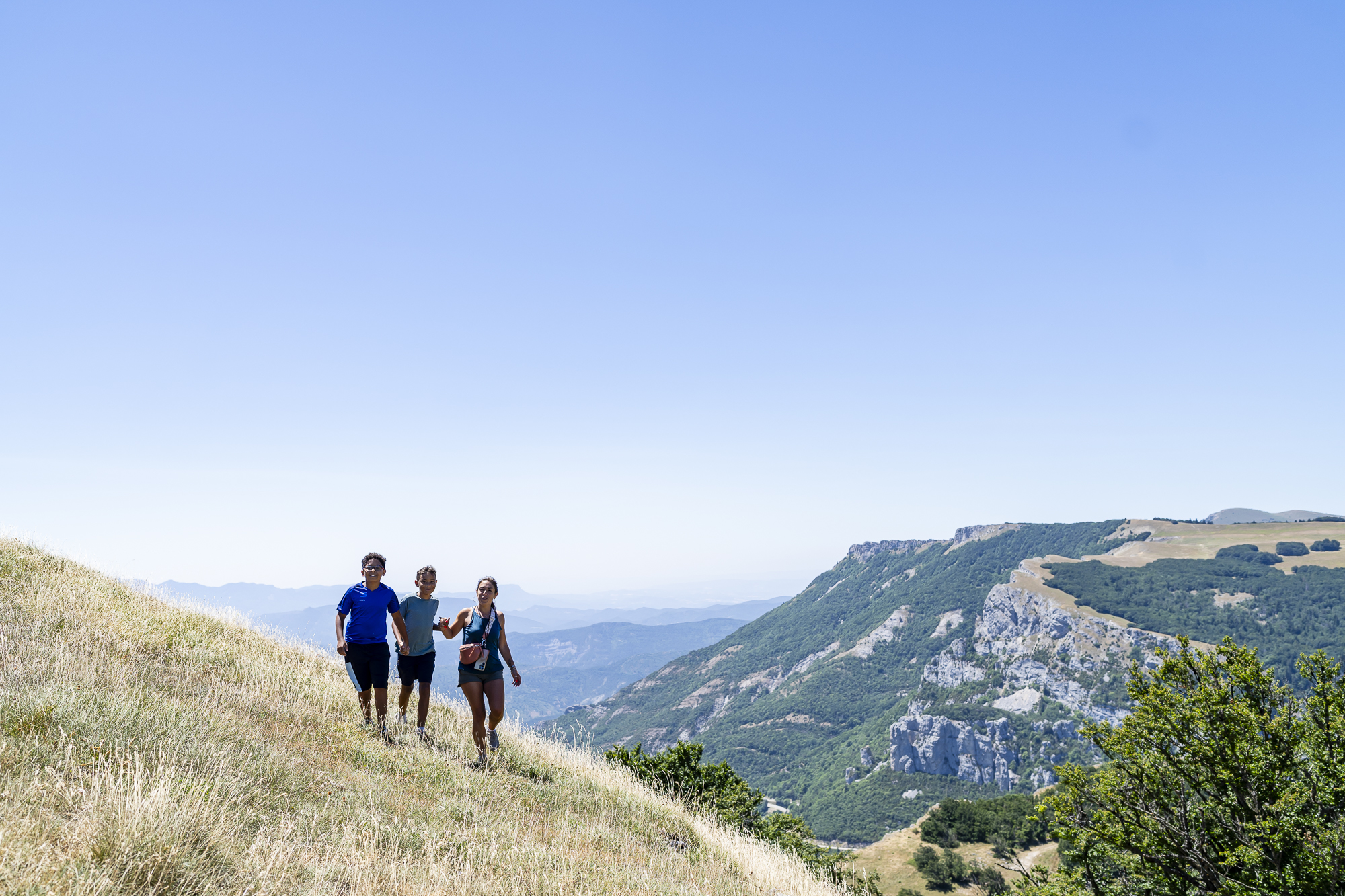 Vue sur la vallée du Diois