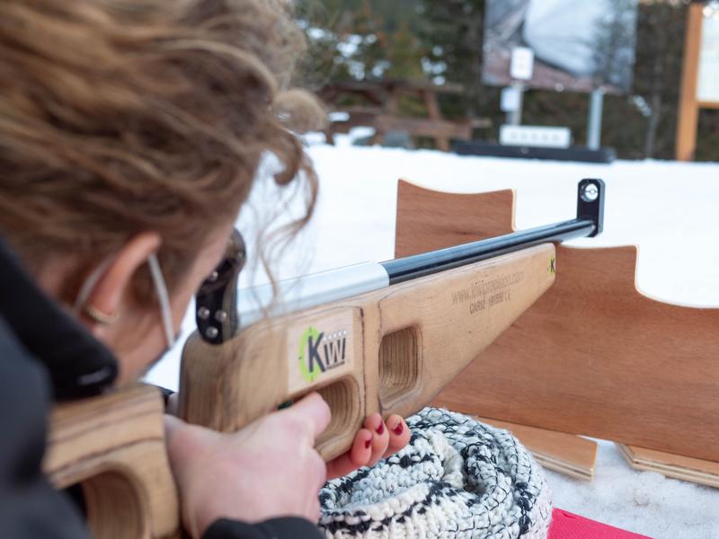 Initiation Famille au biathlon à pied - Marathon International... Le 11 janv 2025