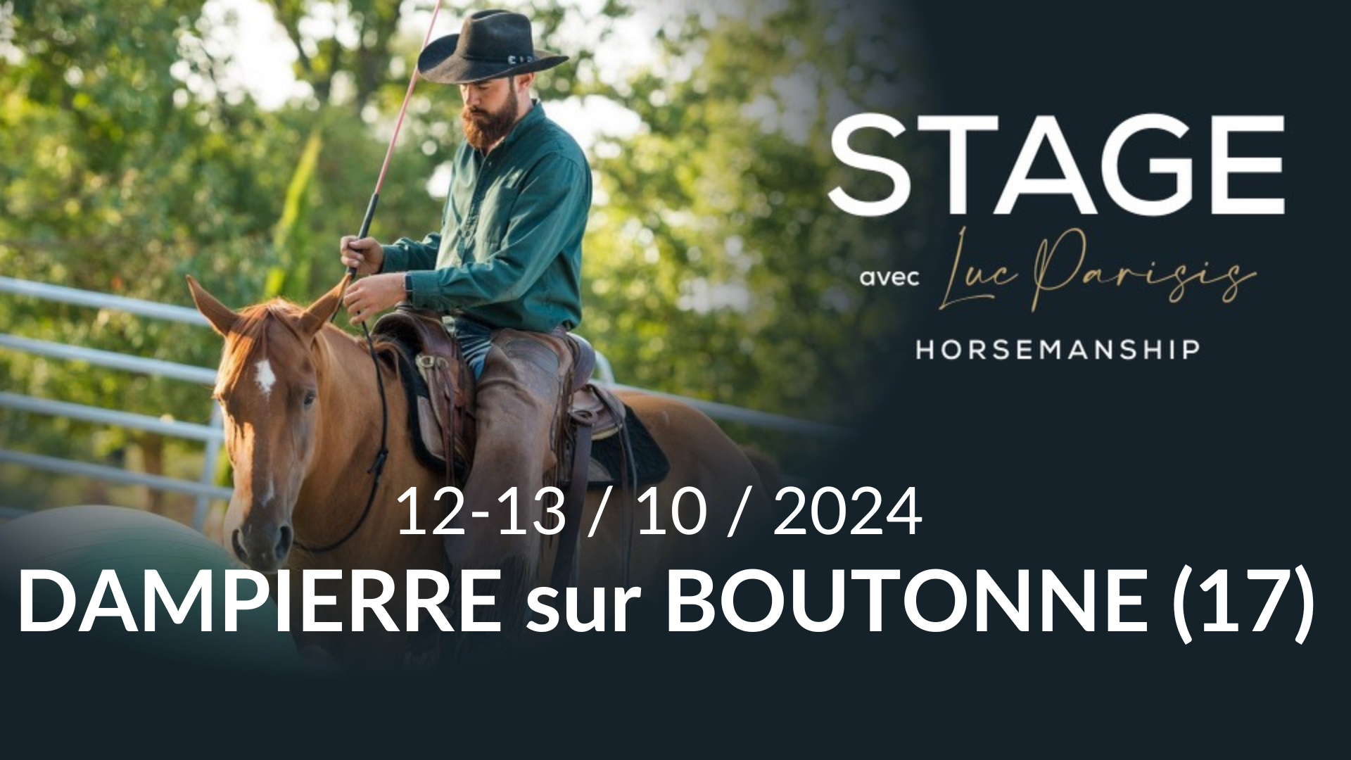 Stage Equestre Avec Luc PARISIS