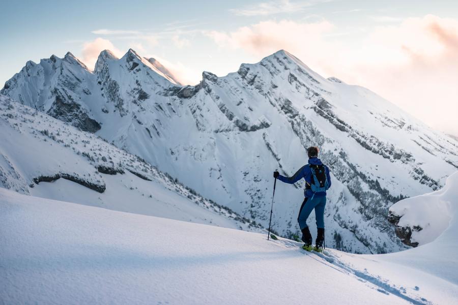 Vue sur le Massif de l'aiguille