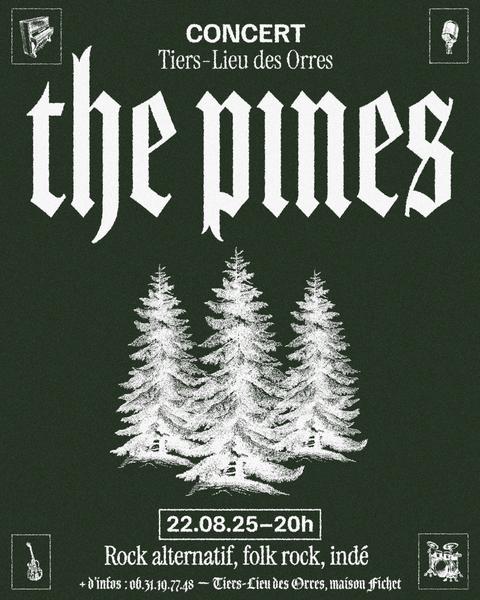 Concert scène ouverte du groupe de rock The Pines_Les Orres