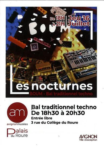 La nocturne du Palais du Roure - Boum / Bal traditionnel techno_Avignon