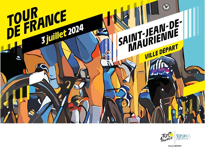 Départ de la 5ème étape du Tour de France Le 3 juil 2024