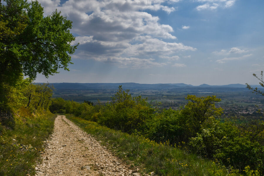 Vue sur l'Ardèche et la Drôme