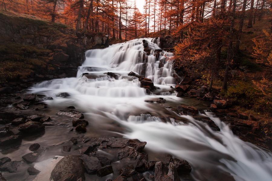 Cascade de Fontcouverte Névache Clarée