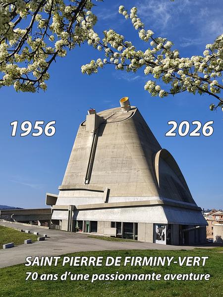Journées européennes du patrimoine - Eglise Saint-Pierre : Exposition temporaire "L'église Saint-Pierre de Firminy-Vert" 70 ans d'une passionnante aventure_Firminy