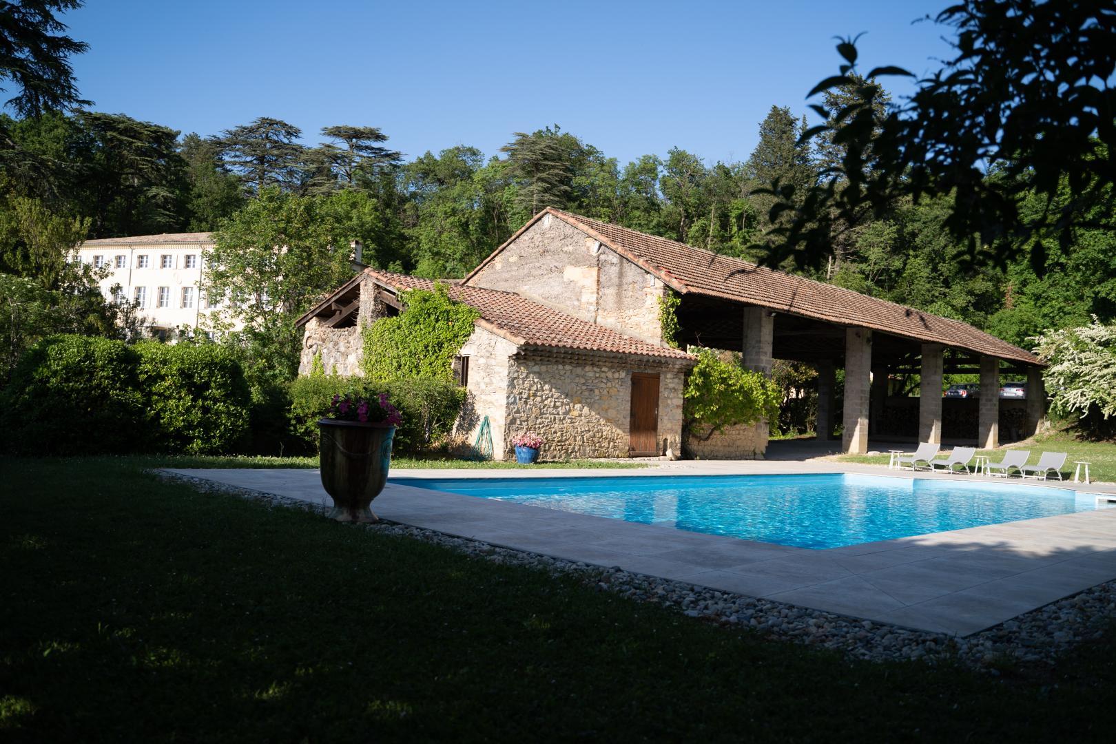 La piscine privative