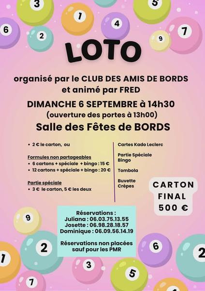 Loto - Bords