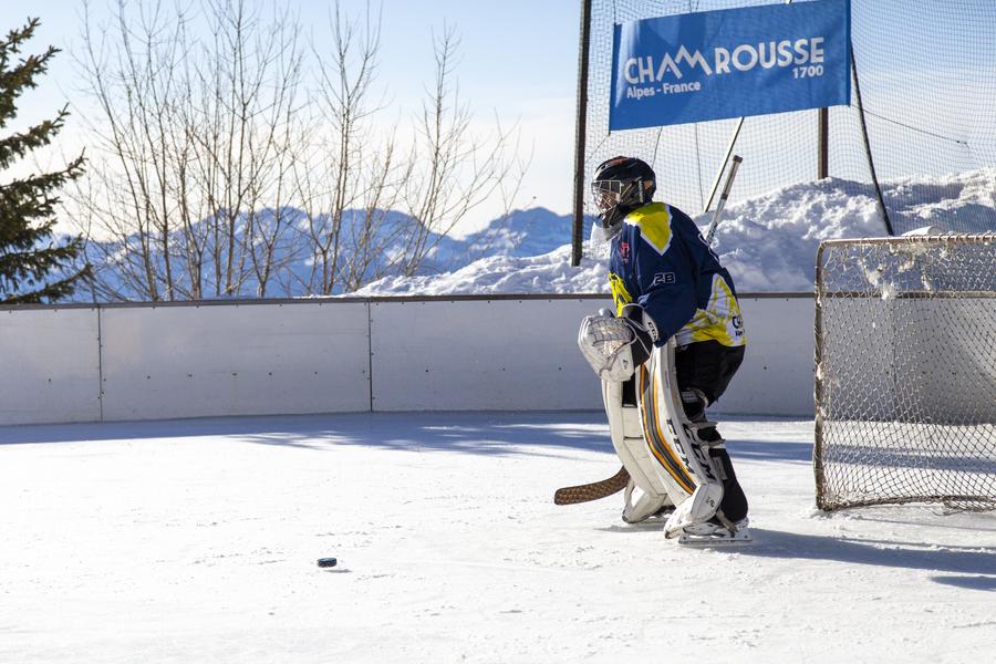 Entraînement hockey Kodiaks Chamrousse
