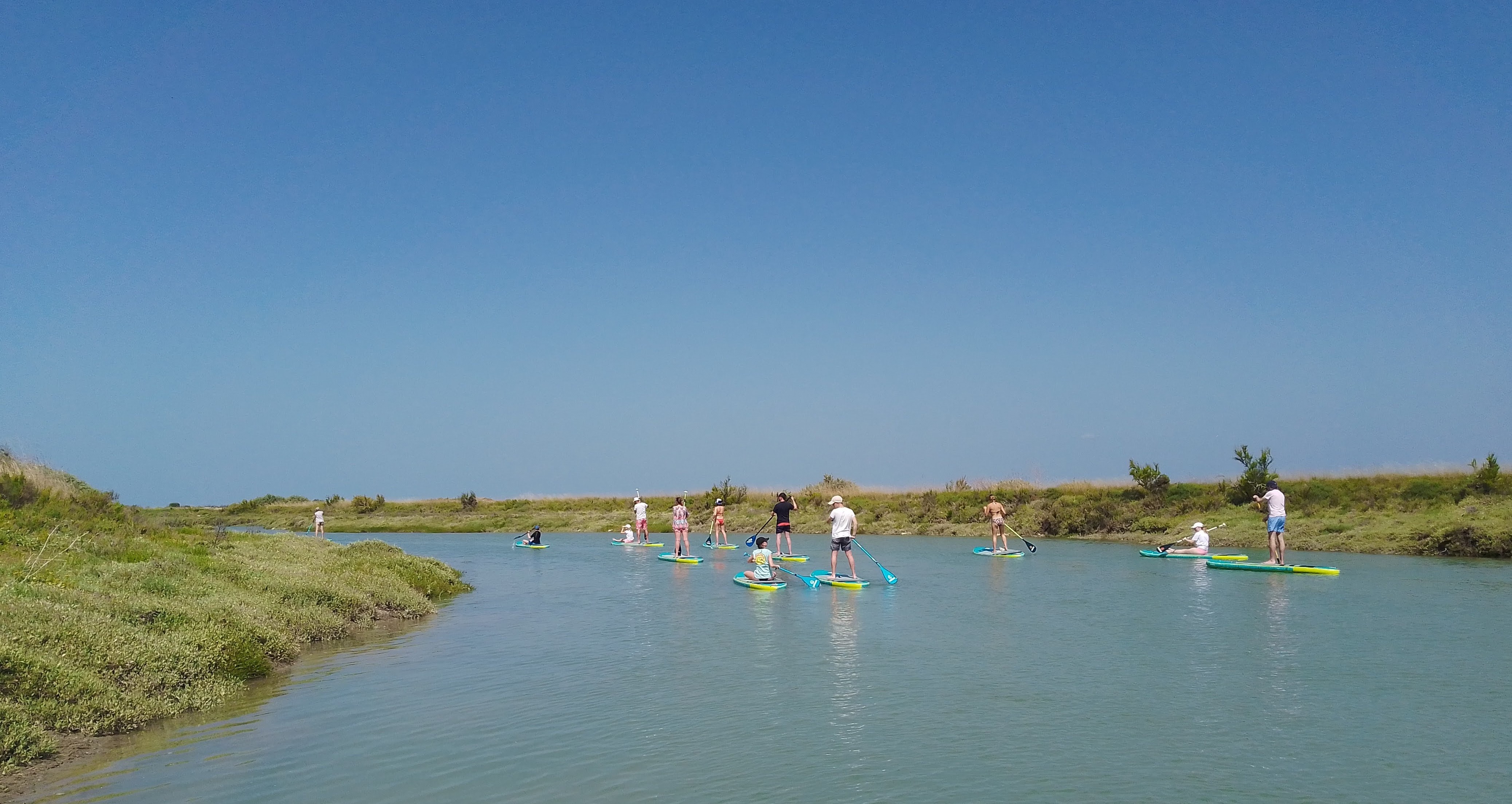 Randonnée en stand-up paddle dans les espaces naturels par Sup Evasion