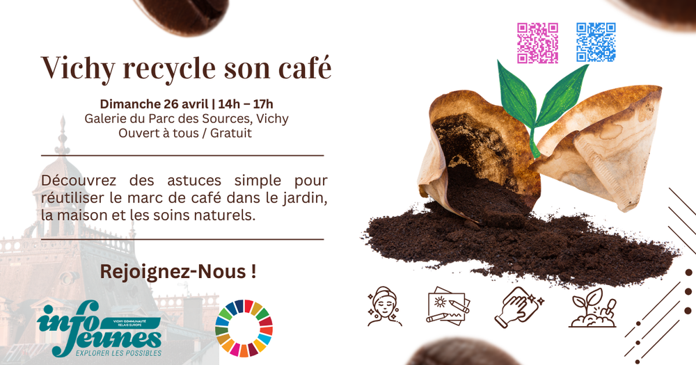 Vichy recycle son caf&eacute; !