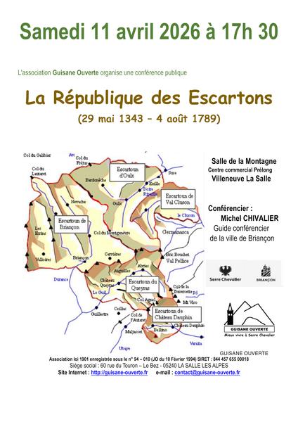 Conférence publique