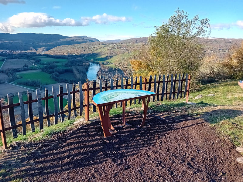 Table d'orientation Belvédère de St-Romain