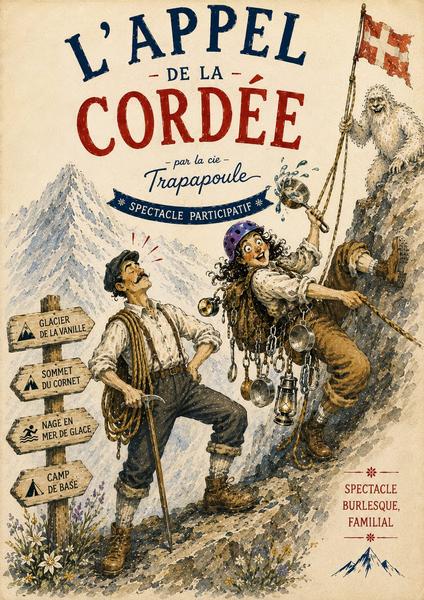 L'appel de la cordée - Festival les Folles Journées du Clown