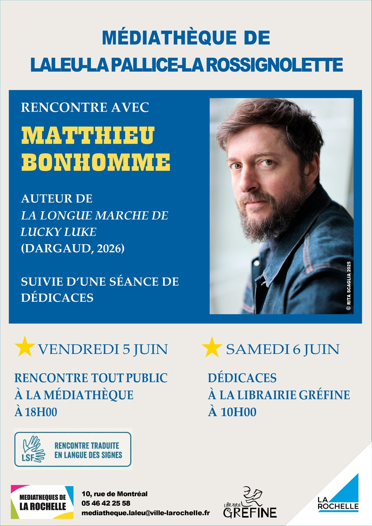 Animation - Rencontre avec l'auteur de BD Matthieu Bonhomme