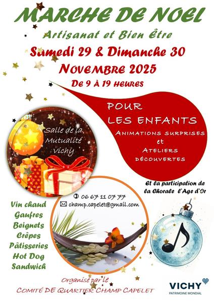 Marché de Noël - Artisanat et bien-être