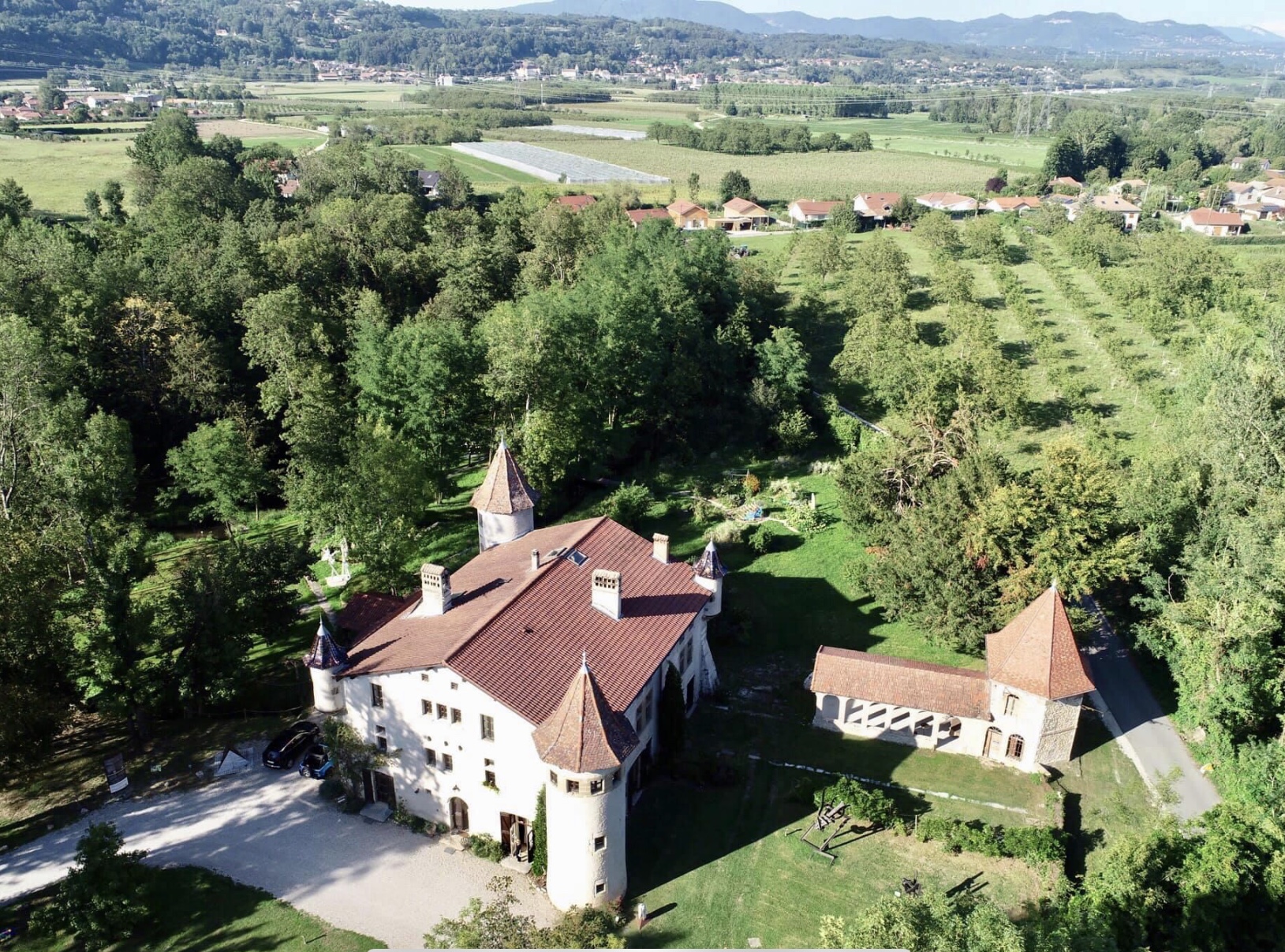 Château 13è et Orangerie 18è