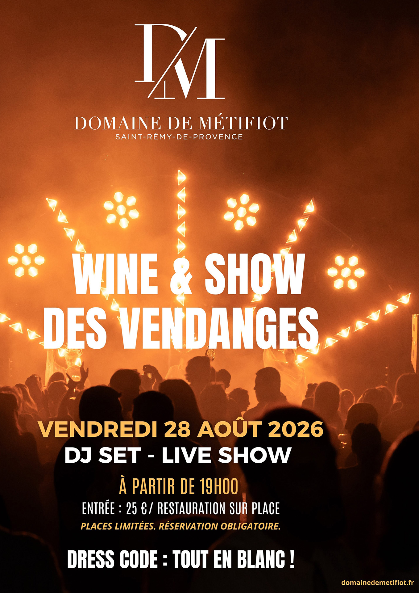 Wine & Show des vendanges au Domaine de Métifiot
