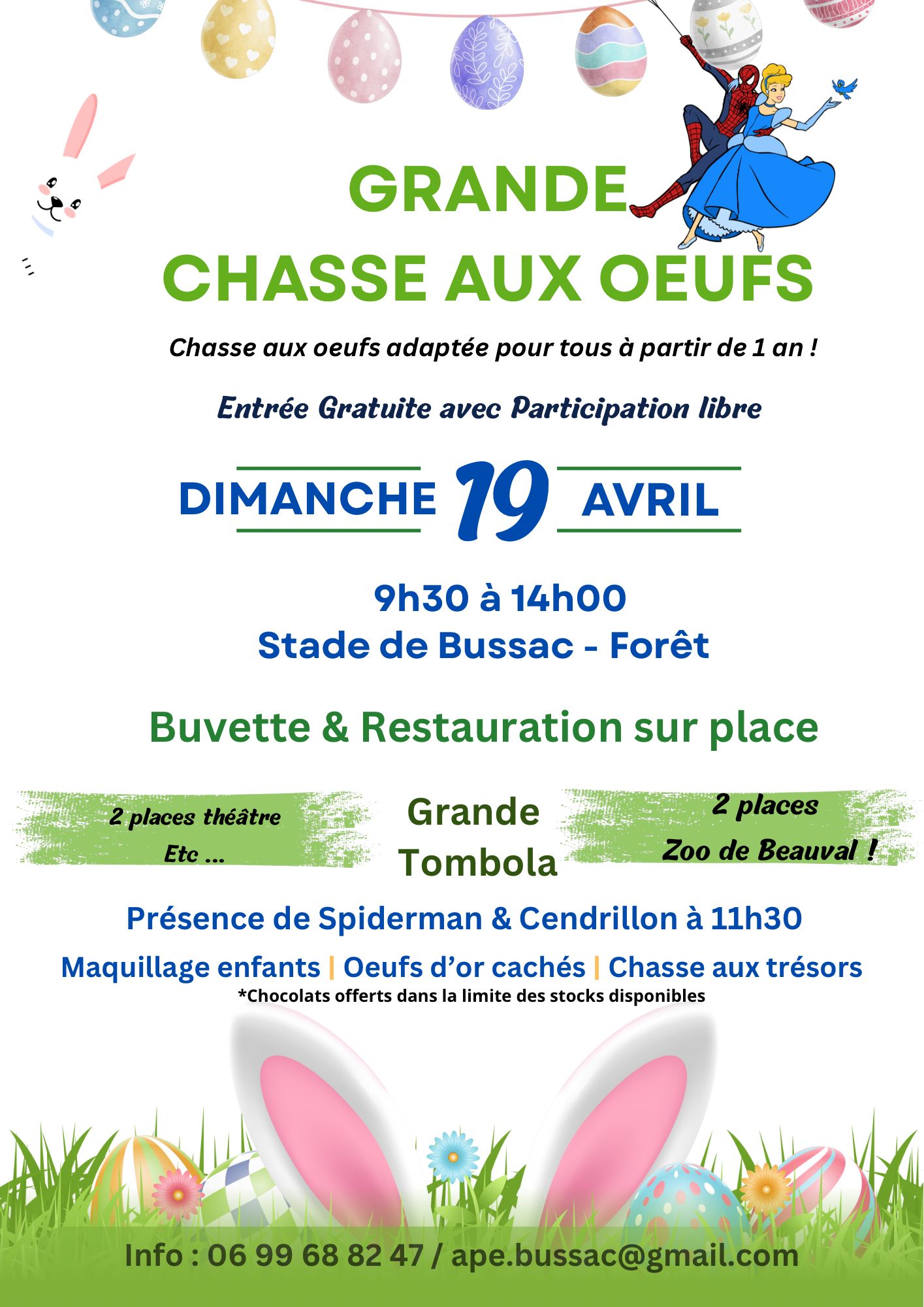 Grande chasse aux oeufs