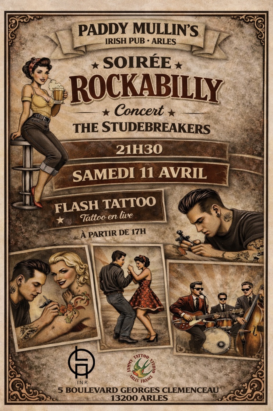 Soirée Rockabilly & Flash Tattoo