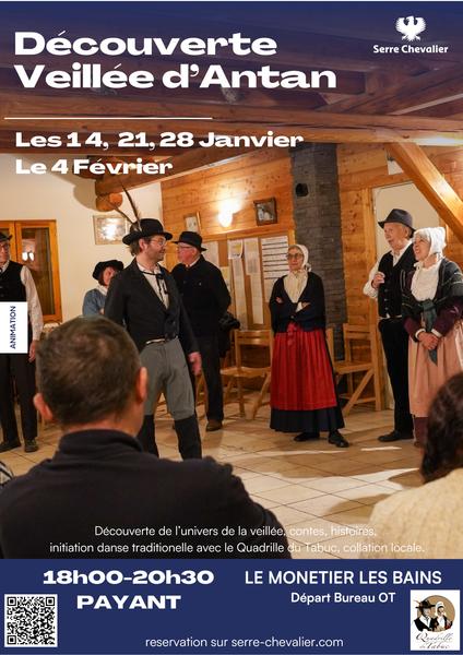 Découverte animée 'Autour des veillées d'Antan'_Le Monêtier-les-Bains - © @otscb