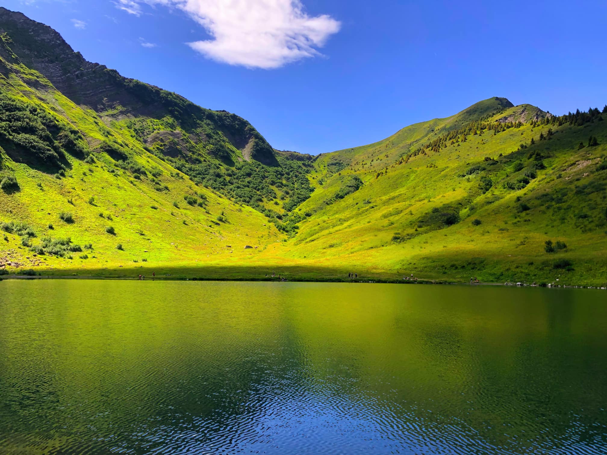 Itinéraire pédestre : Lac de Tavaneuse depuis Prétairié en aller-retour