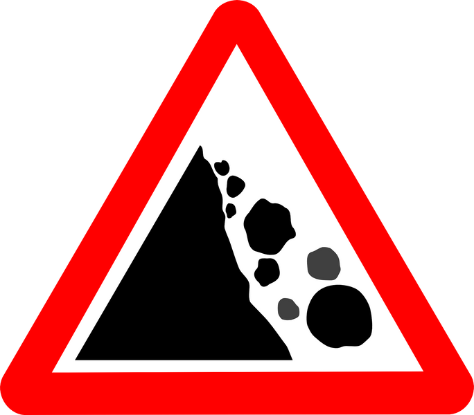 Image rockslide-sign-26517_1920