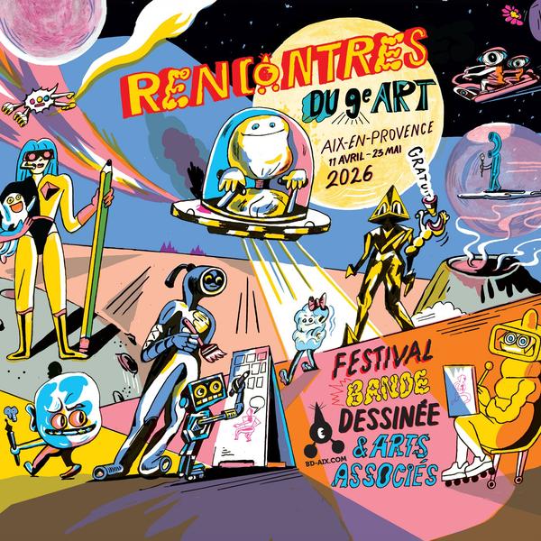 Rencontres du 9e Art : Festival de bande dessinée et arts associés_Aix-en-Provence
