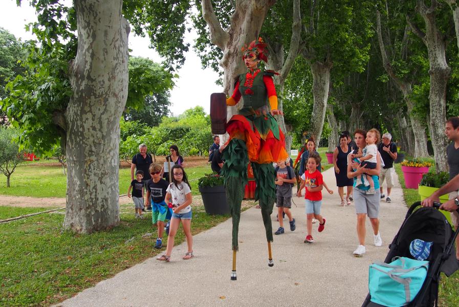Déambulation et maquillage nature avec les Foliafées_Crest-Voland