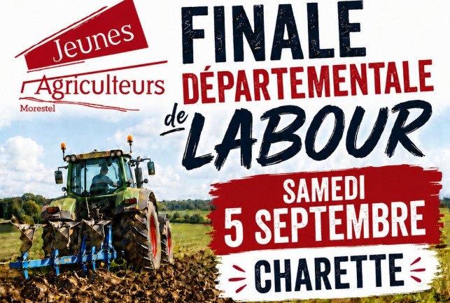 Finale départementale de labour à Charette