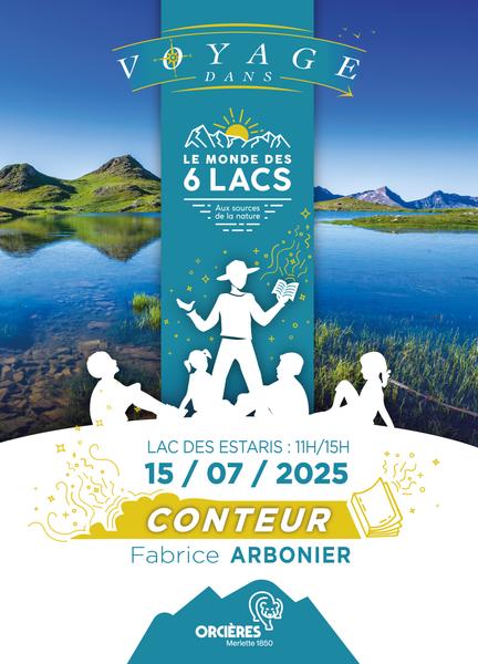 Voyage dans le monde des 6 lacs 15-07-25 - © OT Orcières / LabelHorizon Voyage dans le monde des 6 lacs 15-07-25 - © OT Orcières / LabelHorizon