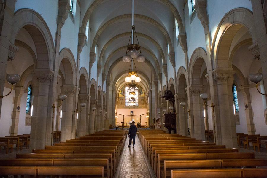 Vue intérieure de l'Eglise Notre-Dame 