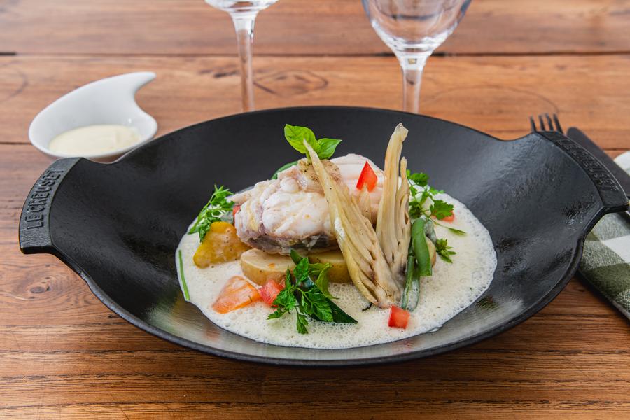 Bourride de Lotte - Terrasse des Cigales