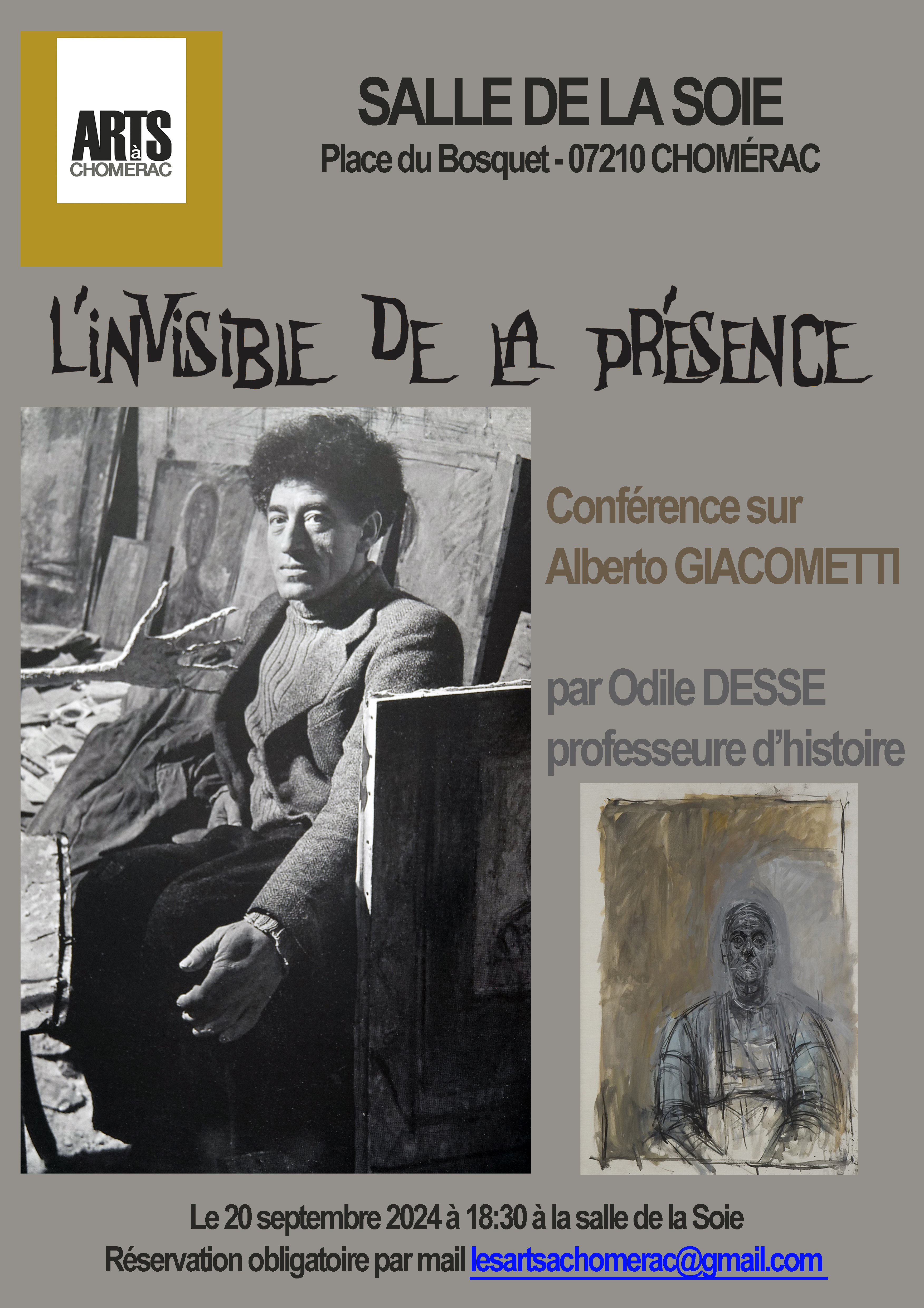 Alle leuke evenementen! : Conférence : L'invisible de la présence