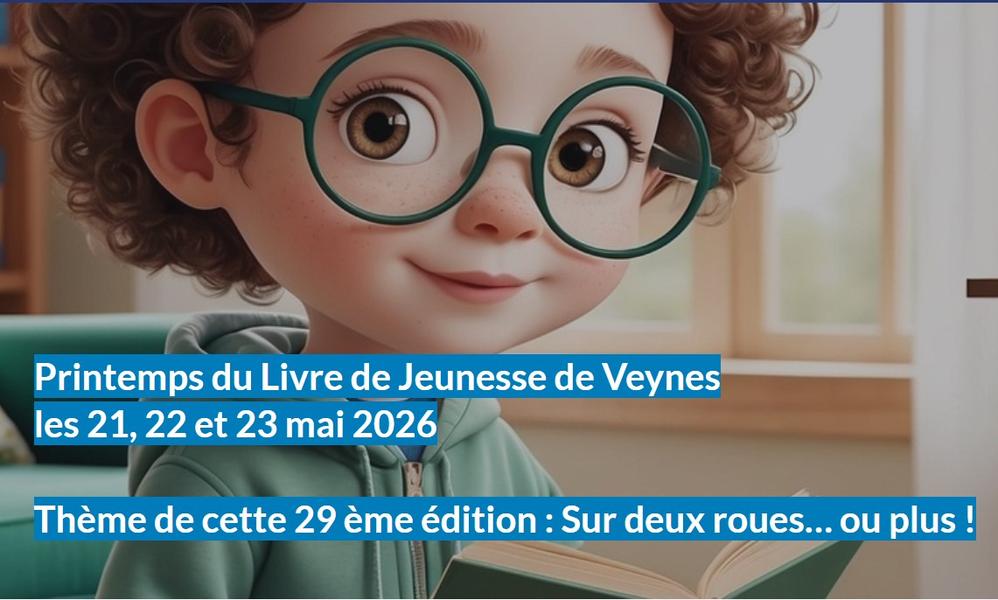 Printemps du Livre de Jeunesse 2026 ' Sur deux roues... ou plus ! '_Veynes