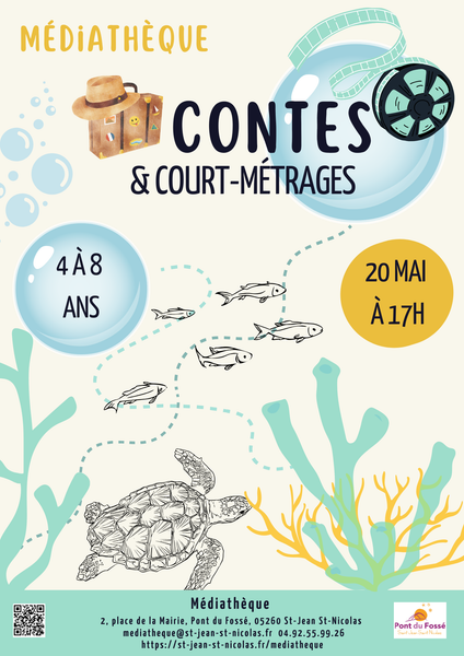 Contes et court-métrages_Saint-Jean-Saint-Nicolas - © Médiathèque Pont du Fossé Contes et court-métrages_Saint-Jean-Saint-Nicolas - © Médiathèque Pont du Fossé