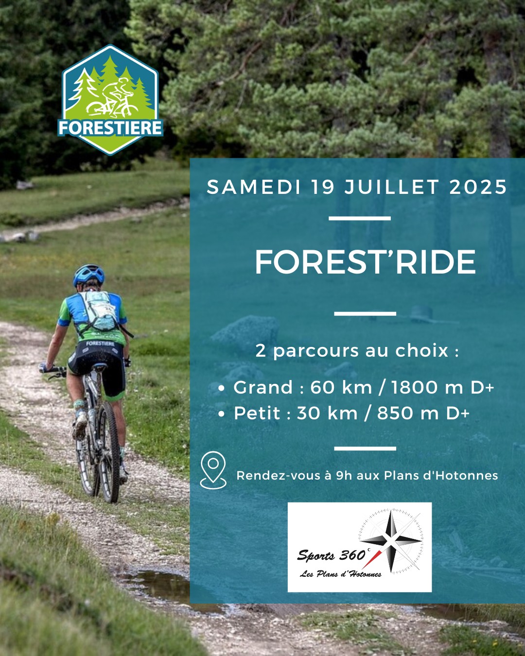 Ouverture historique de la trace VTT n°16 entre les Plans d'Hotonnes et le Grand Colombier_Haut Valromey