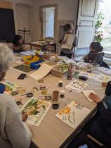 Atelier "Cueilette et fabrication d'encres végétales"_Beauvoir-en-Royans