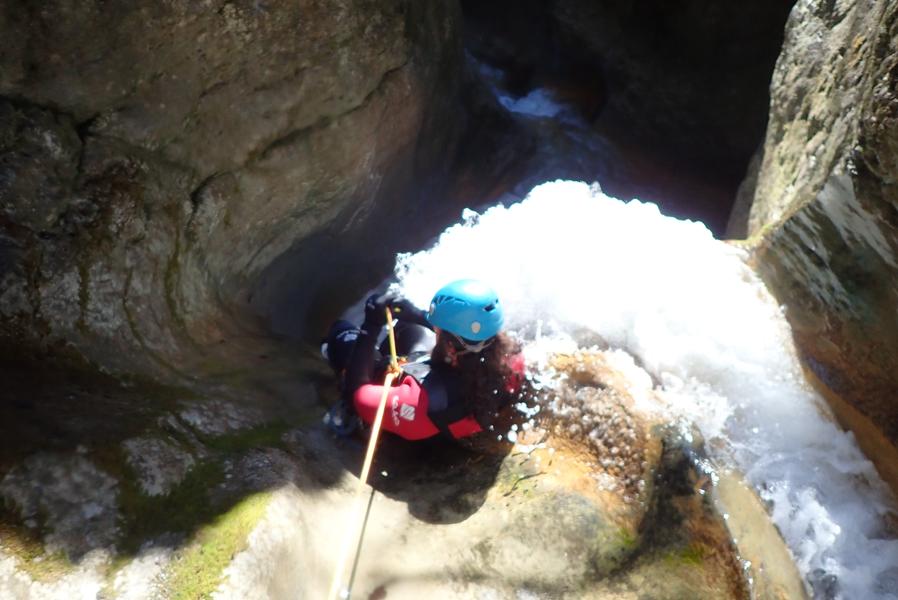 Canyon en Trièves en hiver