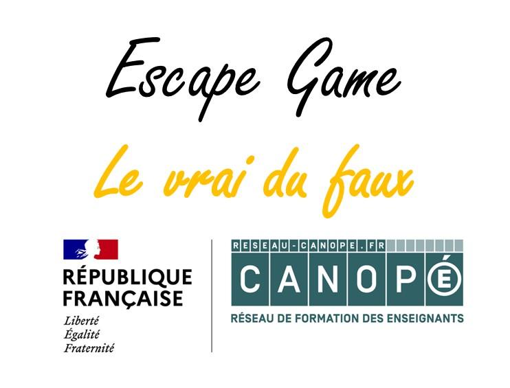 Escape game : Le vrai du faux - Festival Connexions 2025