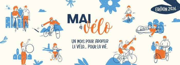 Mai à vélo