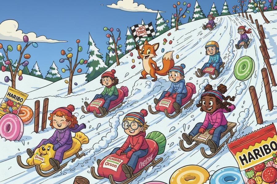 Course de luge Haribo Kids Snow