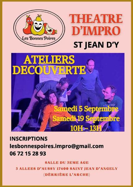 Atelier découvert - Théâtre d'impro