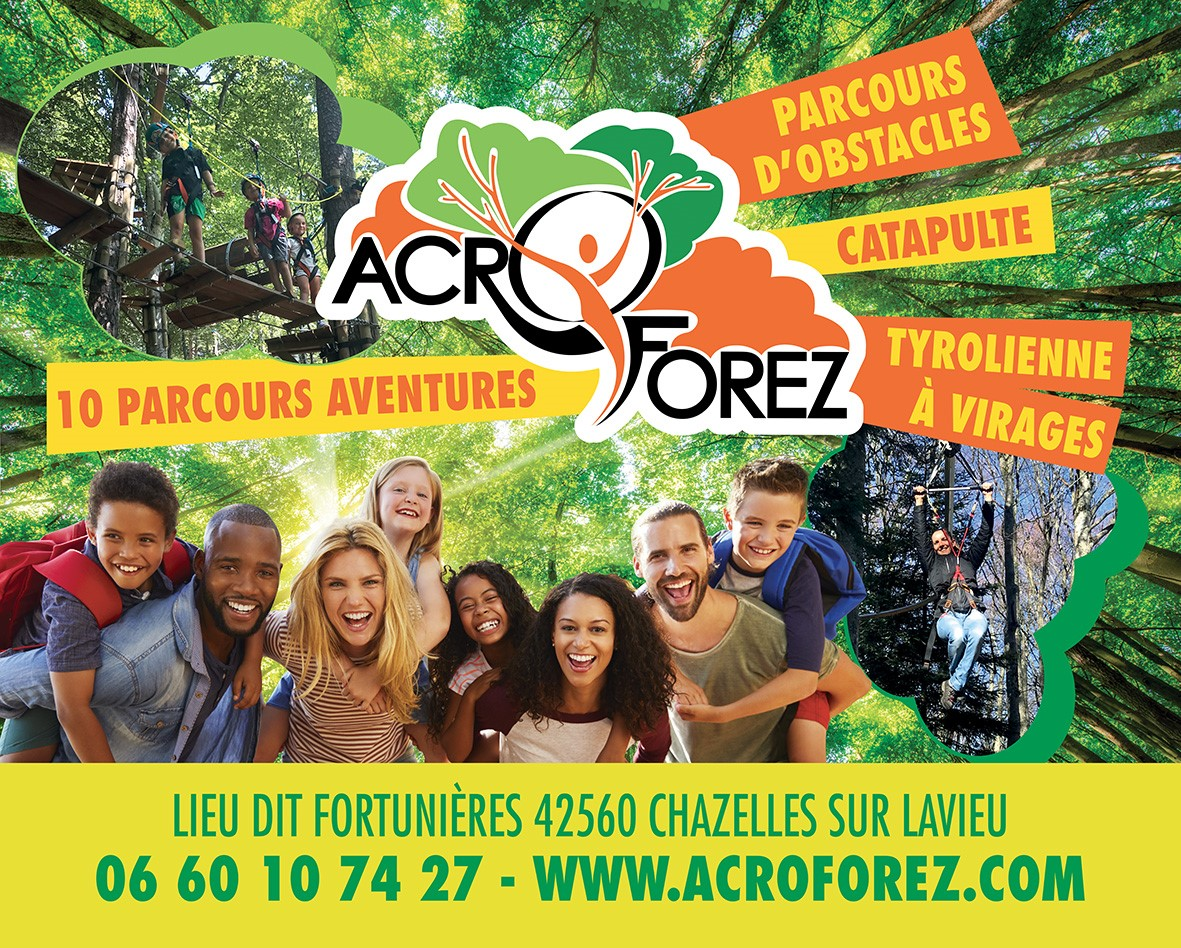 Un anniversaire dans les arbres ça vous branche ? - Acr'OForez - CHAZELLES-SUR-LAVIEU