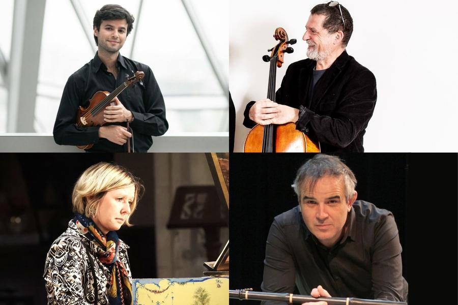 Musicians at the table! - Bach Festival