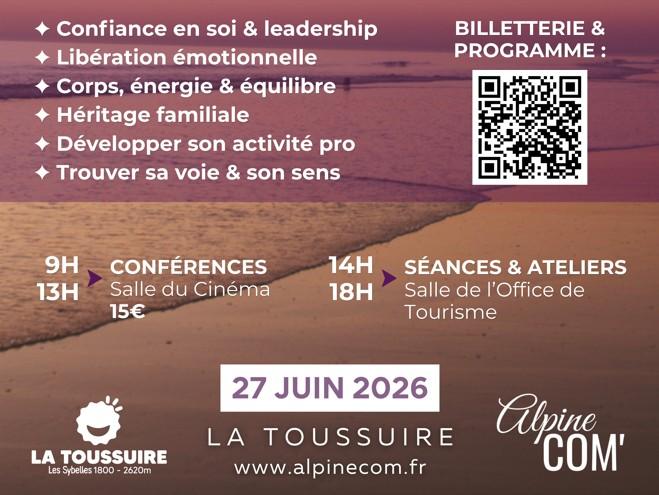 Devenir acteur de ta vie - Alpine Com_La Toussuire