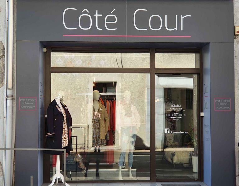 Faverges boutique de vetements en centre-ville