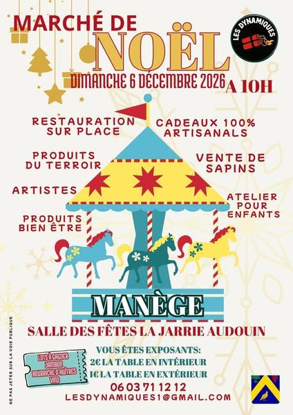 Marché de Noël - La Jarrie-Audouin